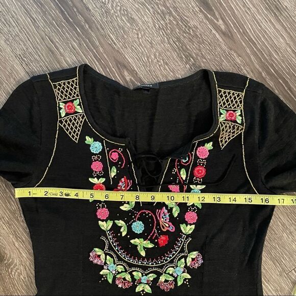 Escada embroidered detail blouse - Picture 7 of 9